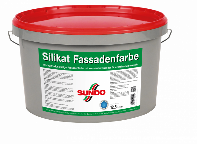 SUNDO Silikat Fassadenfarbe